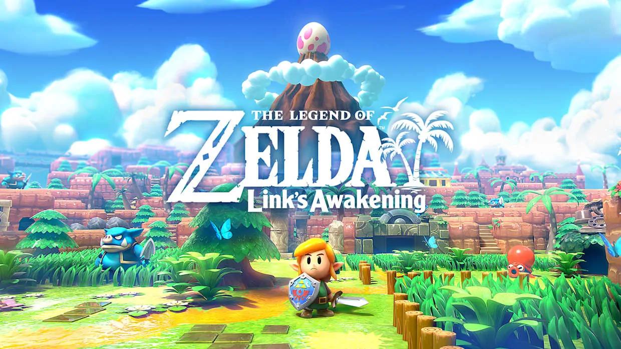 The Legend of Zelda - Links Awakening official Nintendo Switch banner