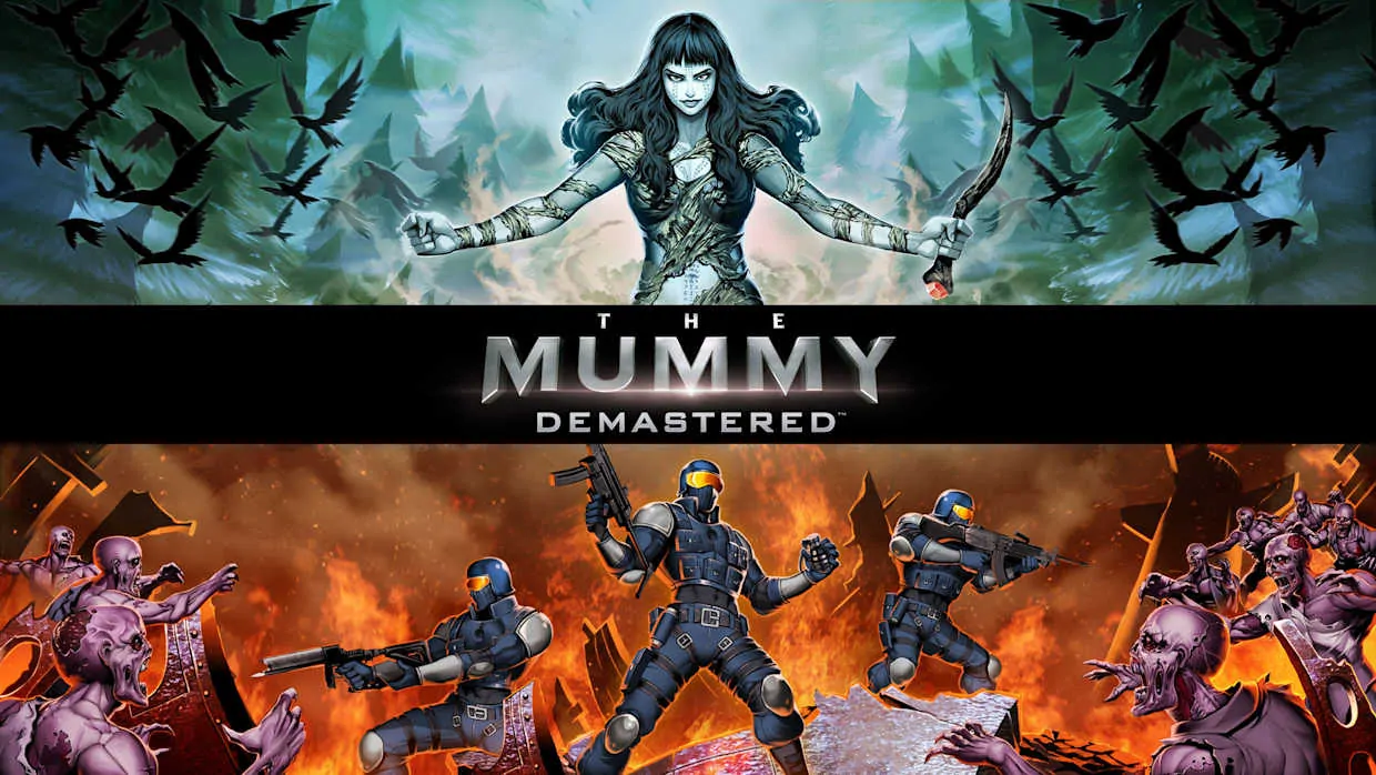 The Mummy Demastered official Nintendo Switch banner