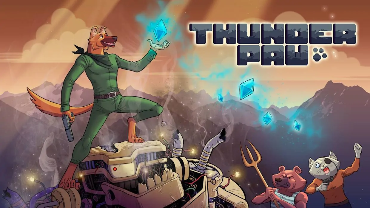 Thunder Paw official Nintendo Switch banner