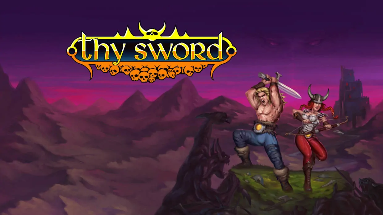 Thy Sword official Nintendo Switch banner