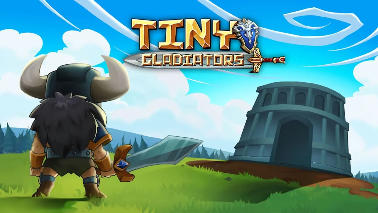 Tiny Gladiators official Nintendo Switch banner