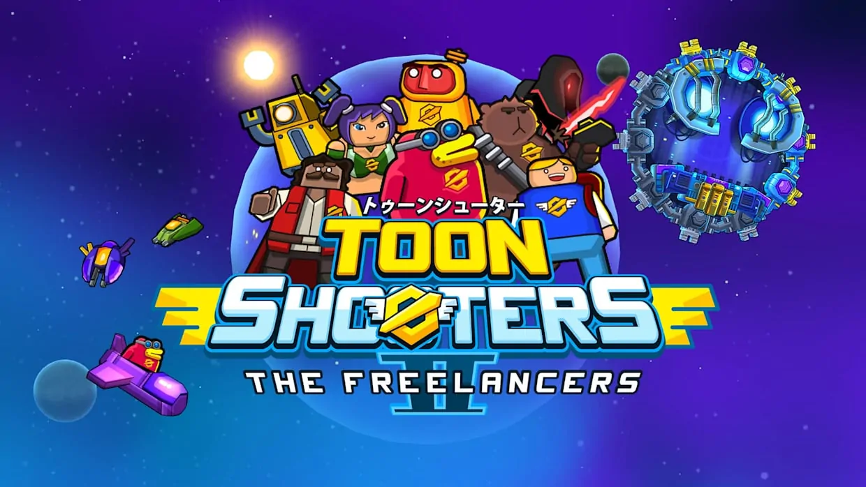 Toon Shooters 2 The Freelancers official Nintendo Switch banner