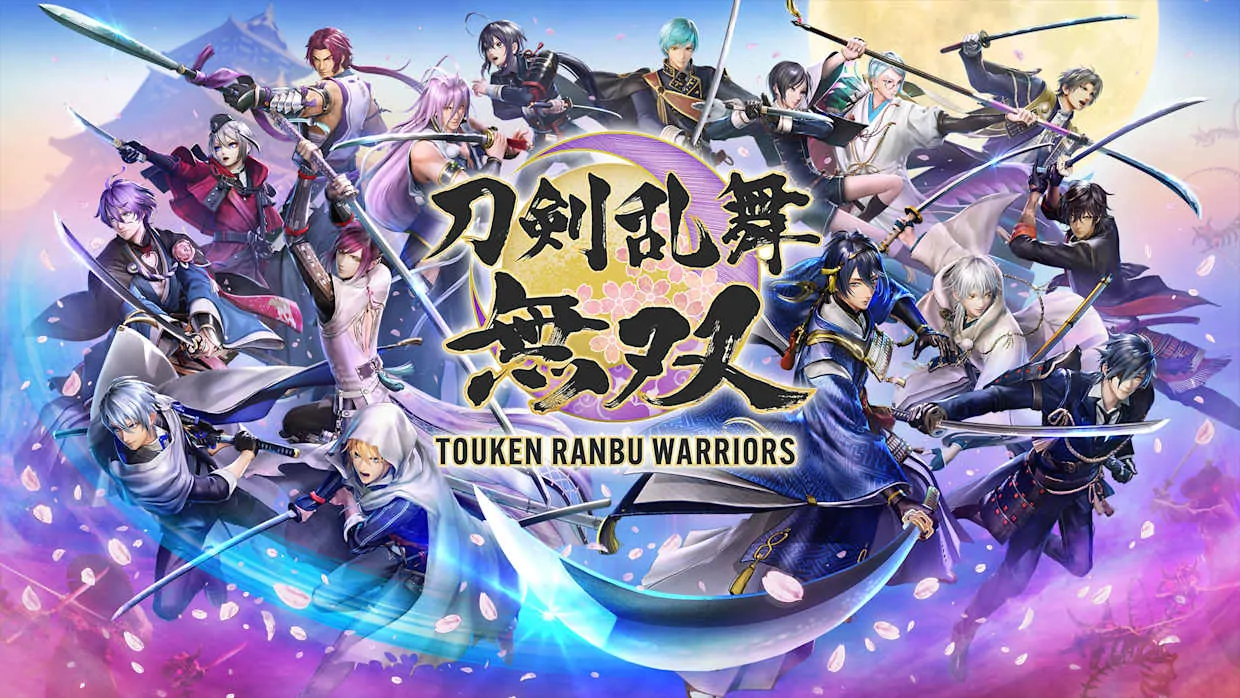 Touken Ranbu Warriors official Nintendo Switch banner