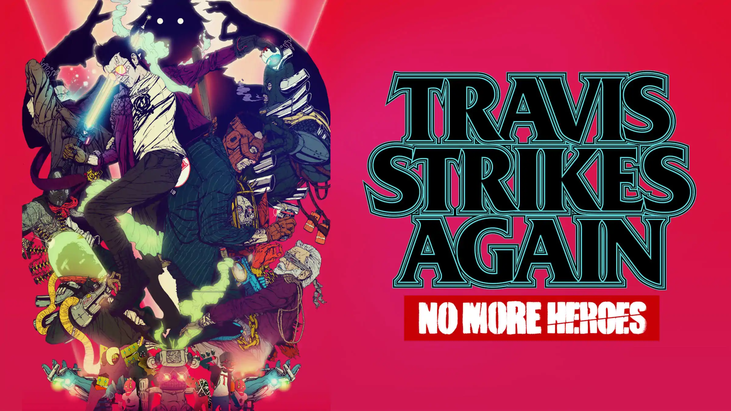 Travis Strikes Again No More Heroes official Nintendo Switch banner