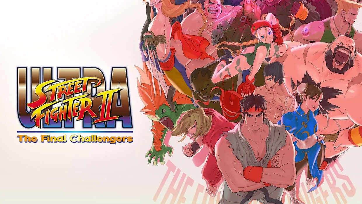 ULTRA STREET FIGHTER II The Final Challengers official Nintendo Switch banner