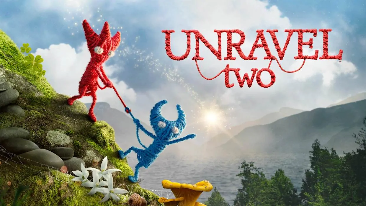 Unravel Two official Nintendo Switch banner