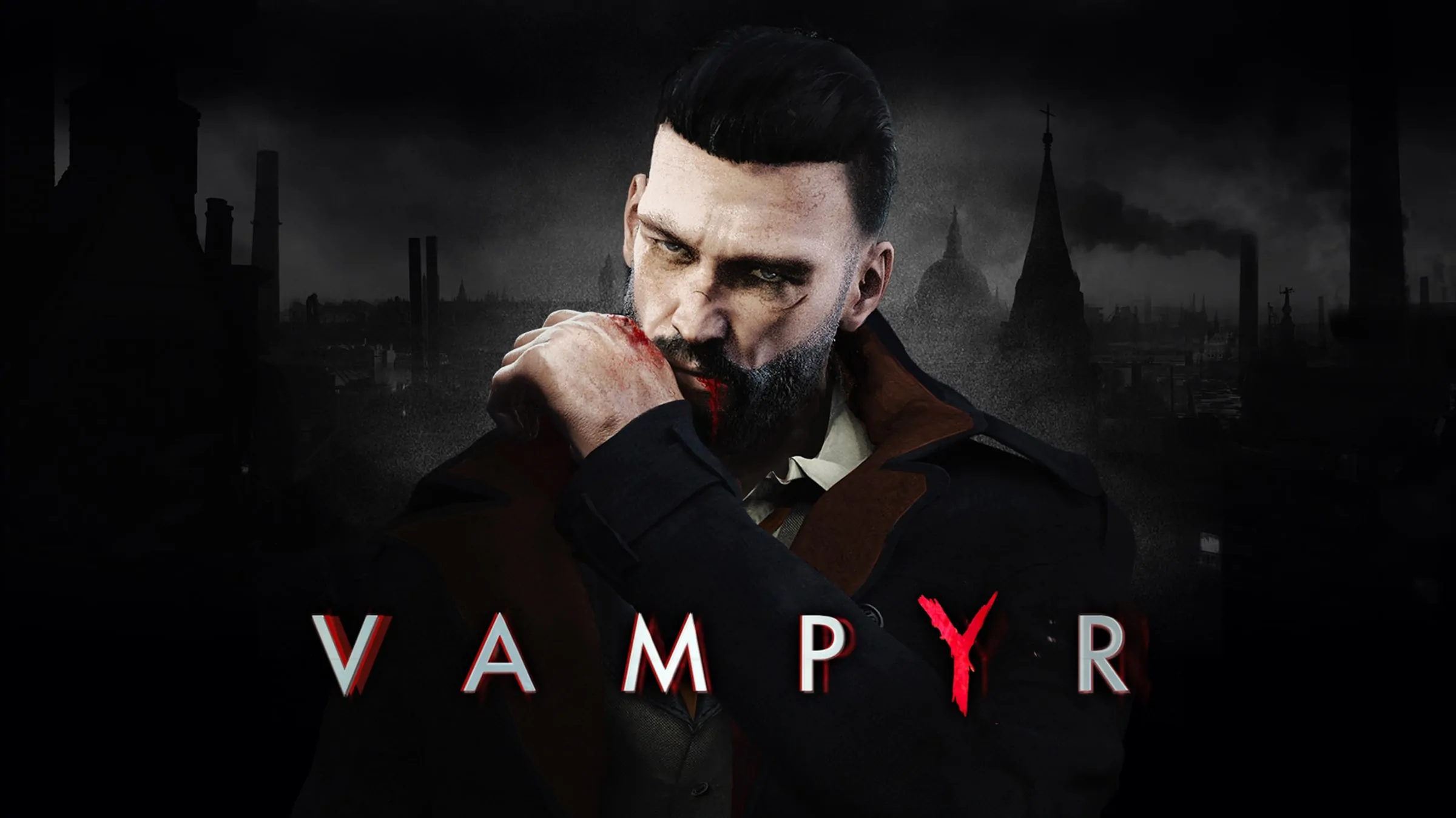 Vampyr official Nintendo Switch banner