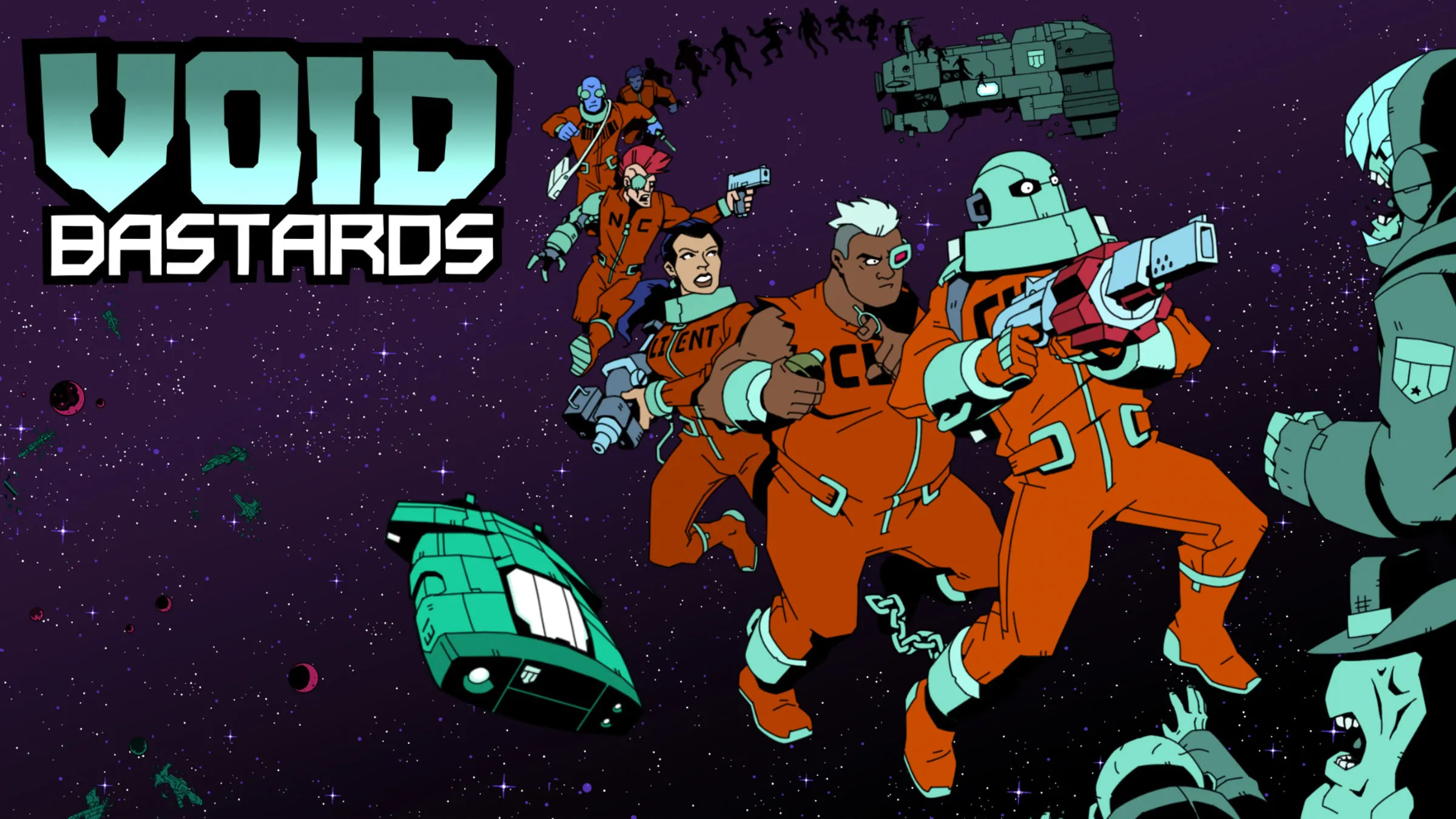 Void Bastards official Nintendo Switch banner
