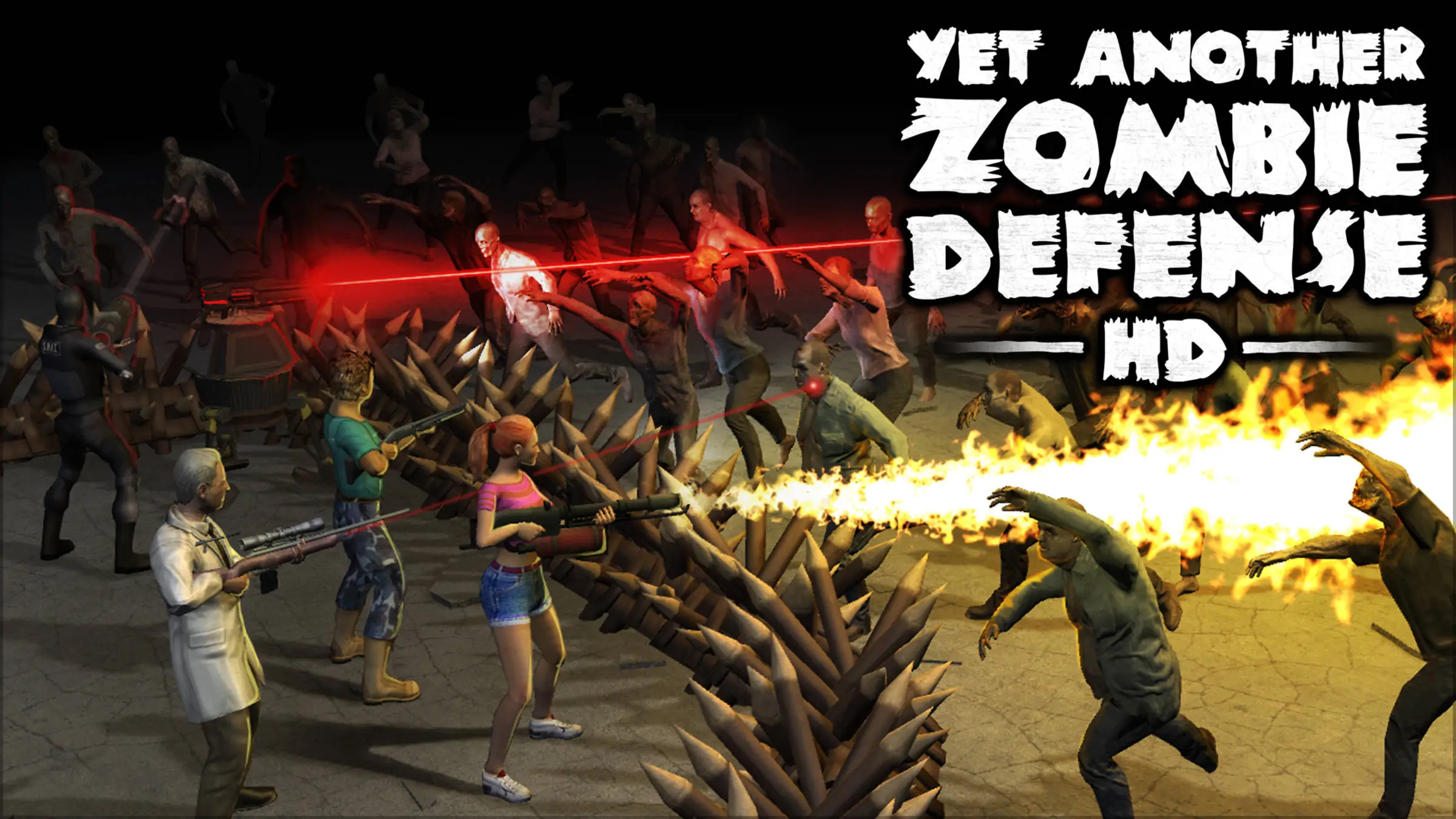 Yet Another Zombie Defense HD official Nintendo Switch banner