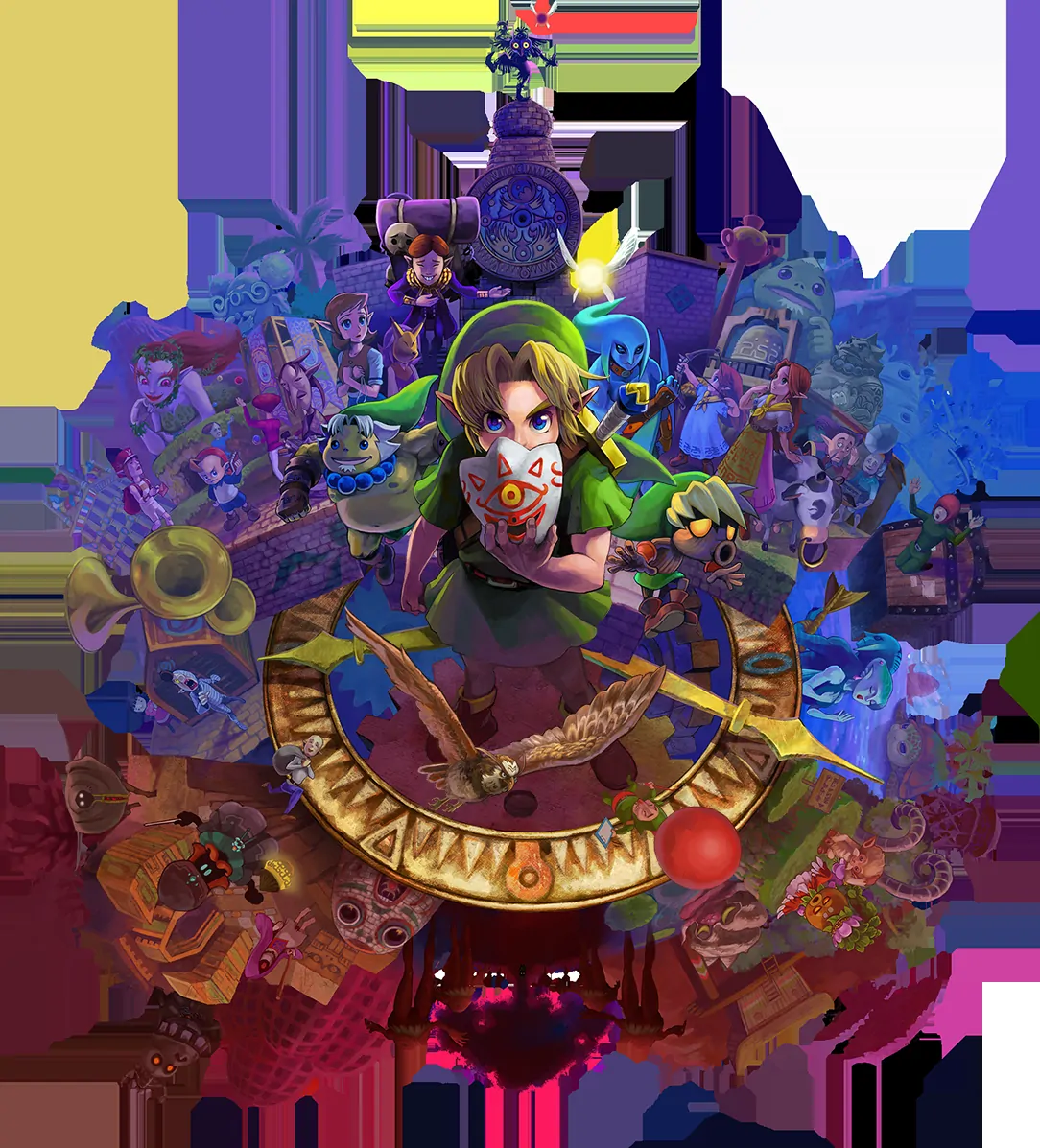 Zelda no Densetsu: Majora no Kamen 3D 3DS Cheat Plugin-PANDA